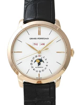 Girard Perregaux 1966 Full Calendar in der Version 49535-52-151-BK6A