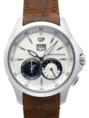 Girard Perregaux Traveller Large Date, Moonphase und GMT in der Version 49655-11-132-BB6A