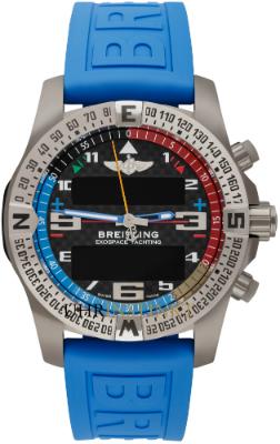 Breitling Exospace B55 Yachting Herrenuhr Titan schwarz Kautschuk Quarz