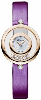 Chopard Happy Diamonds Icons Round in der Version 209415-5001 in 18K Rosegold