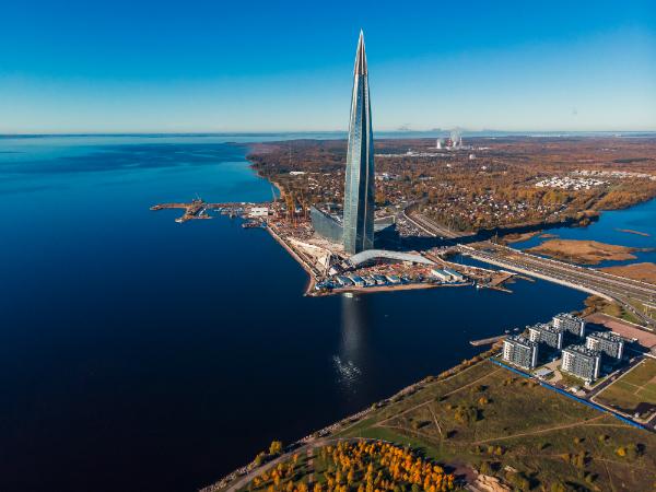 Lakhta Center in Sankt Petersburg