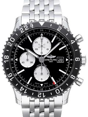 Breitling Chronoliner in der Version Y2431012-BE10-443A aus Edelstahl mit Keramikluenette