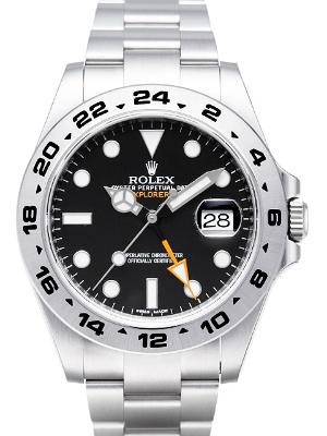 Rolex Oyster Perpetual Explorer II schwarz