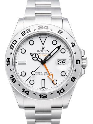 Rolex Oyster Perpetual Explorer II weiss