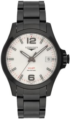 Longines Conquest VHP in der Version L3-716-2-76-6 aus Edelstahl mit PVD-Beschichtung