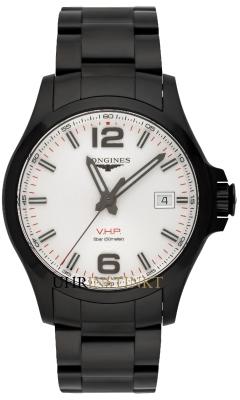 Longines Conquest VHP in der Version L3-726-2-76-6 aus Edelstahl mit PVD-Beschichtung