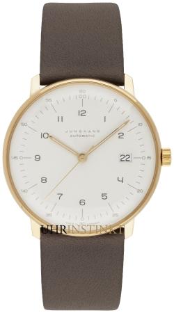 Junghans Max Bill Automatic in der Version 027-7806-00 aus vergoldetem Edelstahl