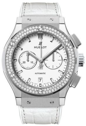 Hublot Classic Fusion 42mm Automatic Chronograph in der Version 541-NE-2010-LR-1104