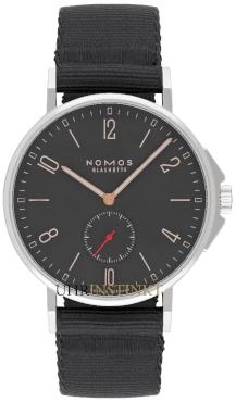 NOMOS Glashuette Ahoi Atlantik Datum in der Version 553 mit Saphirglasboden