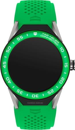 Tag Heuer Connected Modular 45 in der Version SBF8A8018-11FT6083 aus Titan mit Aluminiumluenette