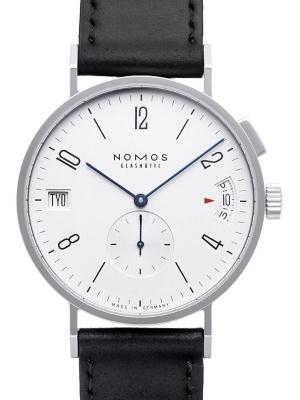 NOMOS Glashuette Tangomat GMT in der Version 635 mit Saphirglasboden