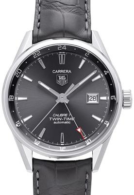 Tag Heuer Carrera Calibre 7 Twin-Time Automatik 41mm in der Version WAR2012-FC6326