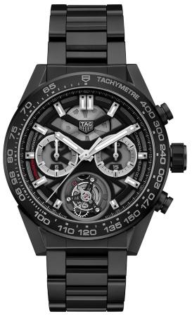 Tag Heuer Carrera Calibre HEUER 02 T COSC Automatik Chronograph 45mm in der Version CAR5A90-BH0742