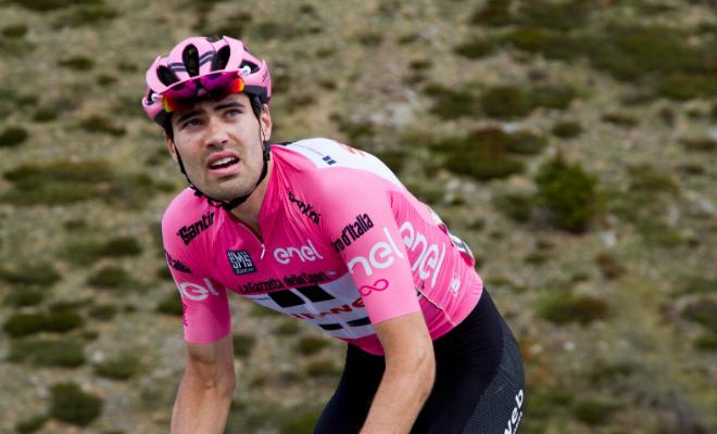 Das berühmte "Maglia Rosa" des Gesamtführenden beim Giro d'Italia