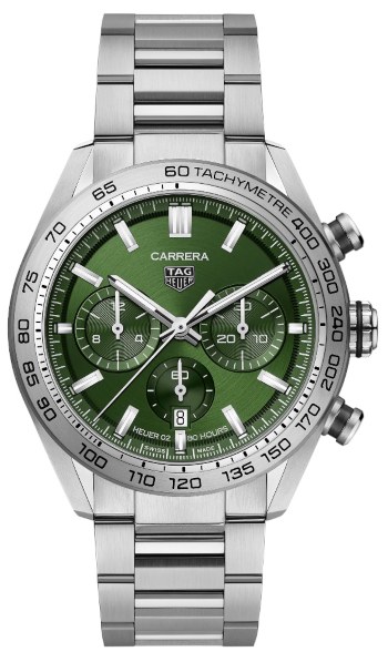 Tag Heuer Carrera Calibre HEUER 02 Automatik Chronograph 44mm in der Version CBN2A10.BA0643