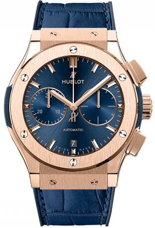 Hublot Classic Fusion 45mm Automatic Chronograph Blue in der Version 521-OX-7180-LR