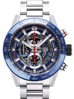 Tag Heuer Carrera Calibre HEUER 01 Automatik Chronograph 43mm in der Version CAR201T-BA0766