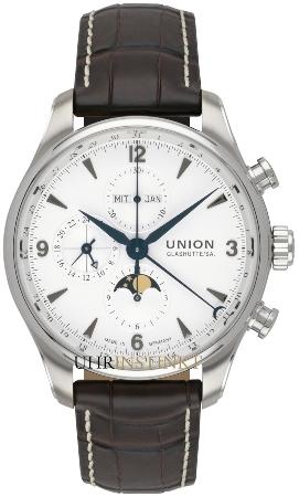 UNION Glashuette Belisar Chronograph Mondphase in der Version D009-425-16-017-00