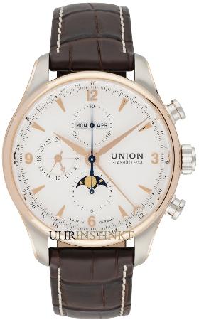 Union Glashuette Belisar Chronograph Mondphase in der Version D904-425-46-017-01