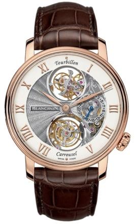 Blancpain Villeret Tourbillon Carrousel in der Version 2322 3631 55B