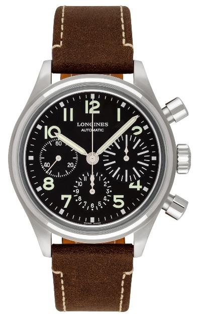 Longines Avigation Big Eye Chronograph 41mm in der Version L2.816.4.53.2