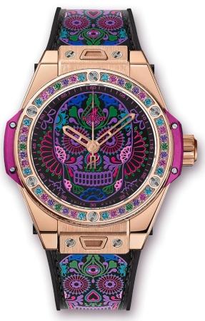 Hublot Big Bang One Click Calavera Catrina King Gold 39 mm in der Version 465-OX-1190-VR-1299-MEX18