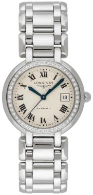 Longines PrimaLuna in der Version L8-113-0-71-6 aus Edelstahl