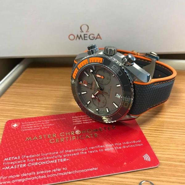 Omega Planet Ocean Master Chronometer Certificate