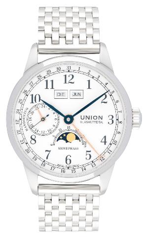 Union Glashütte 1893 Johannes Dürrstein Edition Mondphase