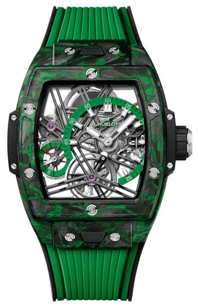 Hublot Spirit of Big Bang Tourbillon Carbon Green 42 mm in der Version 645.QG.5217.RX