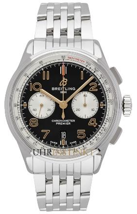 Breitling Premier B01 Chronograph 42 Norton mit der Herstellernummer AB0118A21B1A1