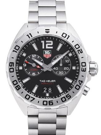 Tag Heuer Formula 1 Quarz Alarm in der Version WAZ111A-BA0875 Armbanduhr mit Wecker