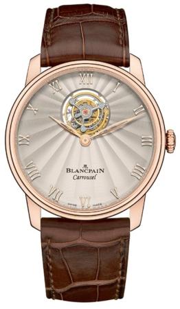 Blancpain Villeret Carrousel Volant Une Minute in der Version 66228 3642 55B Komplikation Carrousel