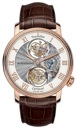 Blancpain Villeret Tourbillon Carrousel in der Version 2322 3631 55B Komplikation Carrousel