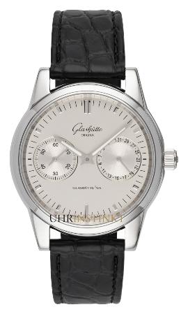 Glashuette Original Senator Zeigerdatum in der Version 1-39-58-02-02-04