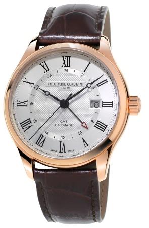 Frederique Constant Classics Automatic GMT in der Version FC-350MC5B4 zeigerformen-von-luxusuhren