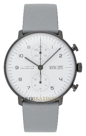 Junghans Max Bill Chronoscope in der Version 027-4008-04