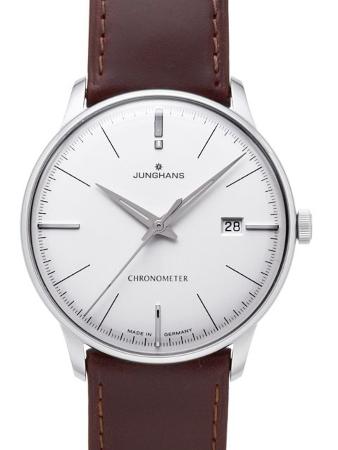 Junghans Meister Chronometer Herrenuhr Edelstahl silber junghans-uhren-altersbestimmung