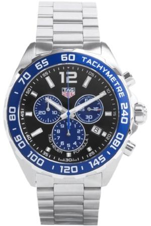 Tag Heuer Formula 1 Quarz Chronograph | 43 mm | Zifferblatt: schwarz | Band: Edelstahl | Typ: Herrenuhr Tag Heuer Formula 1 Quarz Chronograph 43mm in der Version CAZ101A-BA0842