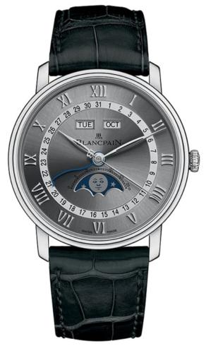 Blancpain Villeret Quantieme Complet in der Version 6654 1113 55B uhren-mit-manufakturwerk