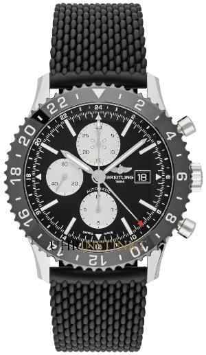 Breitling Chronoliner in der Version Y2431012-BE10-256S-A20D-2 aus Edelstahl mit Keramikluenette