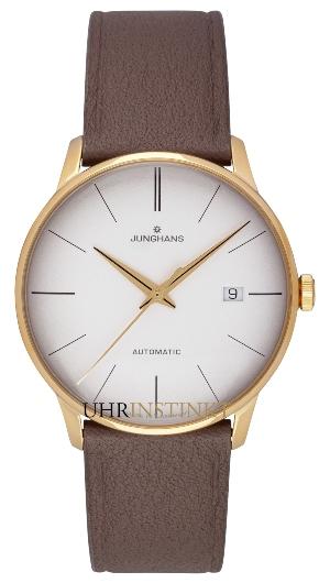 Junghans Meister Automatic in der Version 027-7052-00 aus Edelstahl mit PVD-Beschichtung uhren-der-50er-jahre