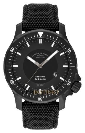 MUEHLE Glashuette Sea-Timer Blackmotion