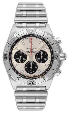 Breitling Chronomat B01 42 silber