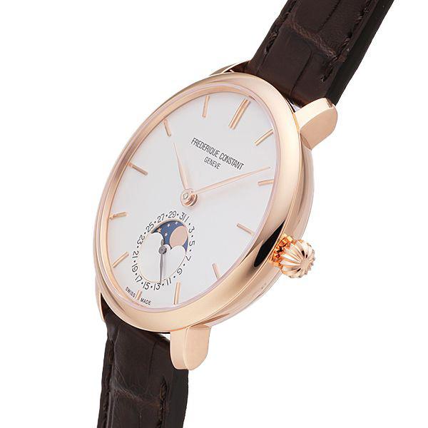 Frederique Constant Maxime Manufacture Slim Line Moonphase in der Version FC-705V4S4 in vergoldetem Edelstahl