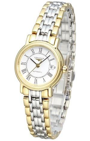 Longines Presence Lady Automatic 25,5mm in der Version L4-321-2-11-7 aus Edelstahl mit PVD-Beschichtung