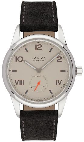 NOMOS Glashuette Club 38 Campus with reference no. 735 with steel case