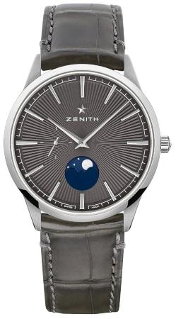 Zenith Elite Moonphase grau