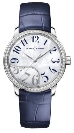 Ulysse Nardin Classico Jade in der Version 8153-201B-60-03 schmuckuhren-fuer-damen