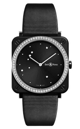 Bell Ross BR S BLACK DIAMOND EAGLE DIAMONDS